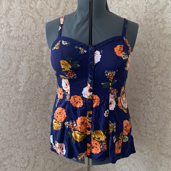torrid Tops - ❌SOLD❌Torrid Floral Tank Top